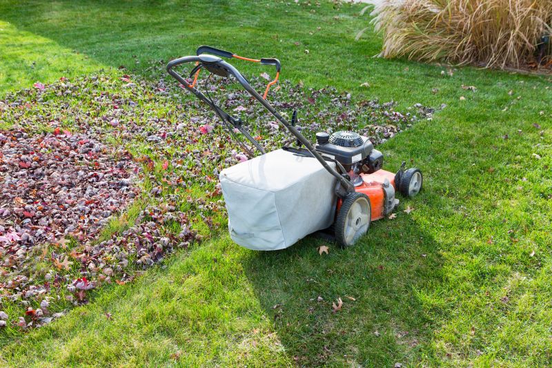 Lawn Care Equipment Ready for Fall